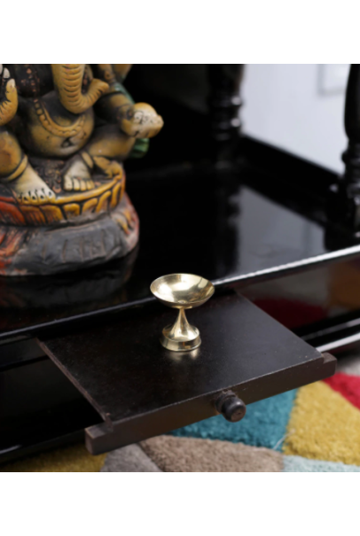Gold Metal Diya